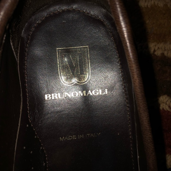 Brunomagli brown shoes size 8 - Picture 2 of 4